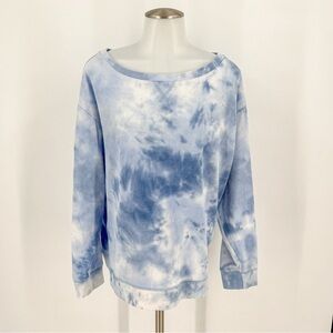 Splendid Blue Tie Dye Sweater